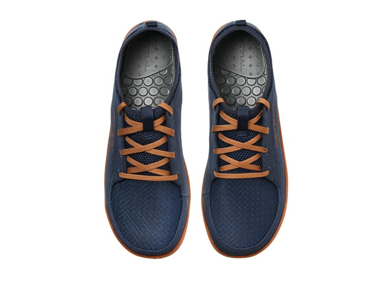 Astral Men's Loyak Shoes - Barefoot, Quick-Drying, Minimalist Sneaker for Casual Wear, Water Sports, Travel, & Hiking - Navy/Brown - Men's 8 - Image 4